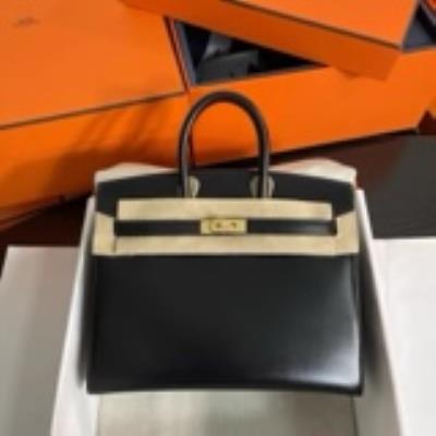 cheap quality Hermes Birkin 25 sellier black swift GHW